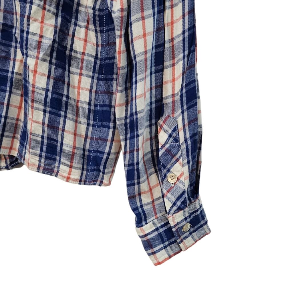 Aritzia Wilfred Free Plaid Button Down Shirt Size S - Picture 3 of 8